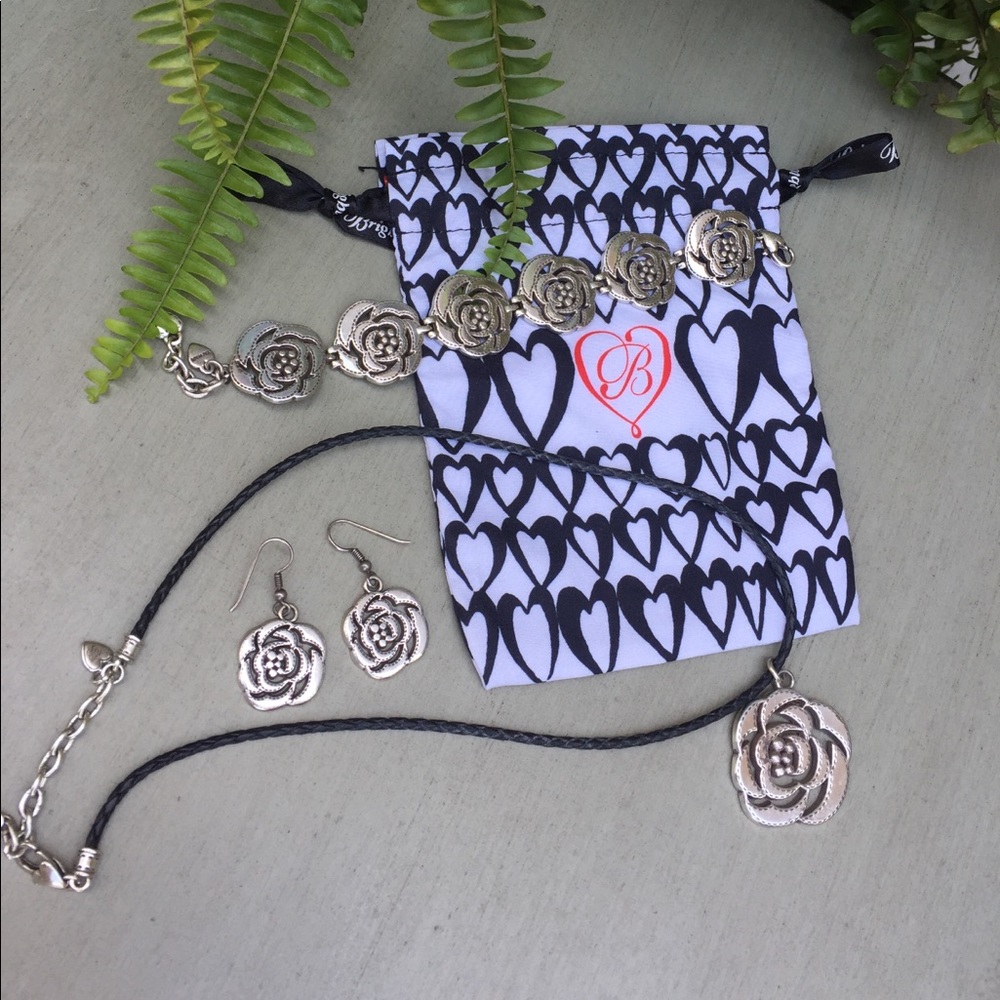 Yellow Rose Of Texas Necklace,Bracelet, & Earrings